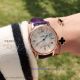 Perfect Replica Jaeger LeCoultre Rendez-Vous Purple Leather Strap Rose Gold Case 33mm Watch (3)_th.jpg